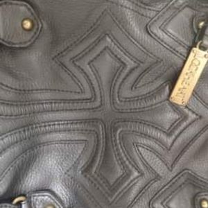 Lockheart Crusade Courtney Black Leather Handbag R